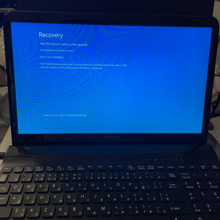 ノートパソコン VAIOの画像