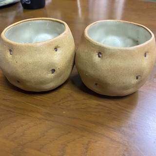 加藤工芸 ポテトくん 湯のみセットの画像