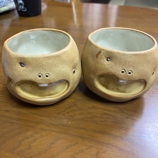 加藤工芸 ポテトくん 湯のみセット