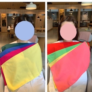 ベストカラーまでわかるパーソナルカラー診断で垢抜け美人に（ポイントメイク付）の画像