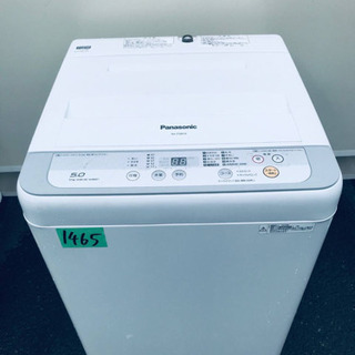 1465番 Panasonic✨全自動電気洗濯機✨NA-F50B10‼️