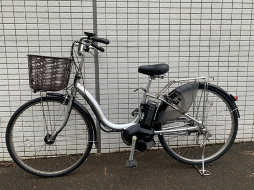 YAMAHA  PAS natura シルバー　2015年　新基準　電動アシスト自転車