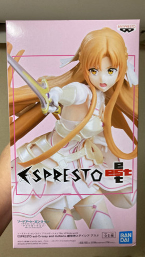 ＊他の所で購入者決定【未開封】【箱に難あり】ESPRESTO est 創世神ステイシア アスナ