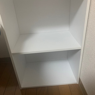 2段のカラーボックスです