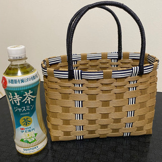 ハンドメイド カゴバッグ①