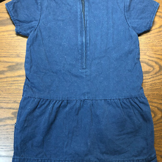 PETIT BATEAU ワンピース　紺　3ans/94cmの画像