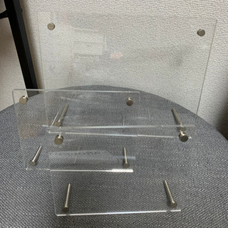 無印良品　アクリルフレーム　2サイズ　3個セット