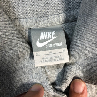 NIKE ナイキ　ポロシャツ　レディース　Mサイズ　グレーの画像