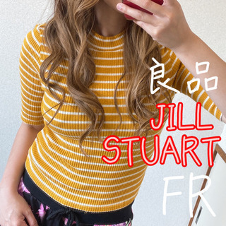 ✨良品✨ JILLSTUART ジルスチュアート七分袖 ニット ...