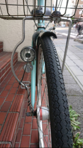 【中古自転車】27インチ6段変速　LEDオートライト付　BAA認定車　美品❗️若林自転車　浜大津店　SALE中❗️