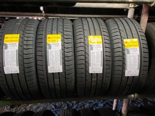 新品225/45/18. タイヤ交換コミコミ、大府市