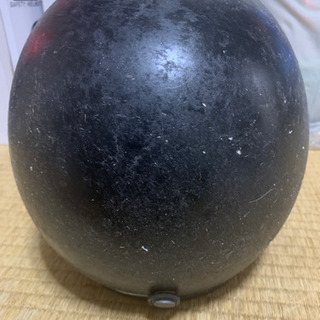 黒のジェットヘルメットの画像