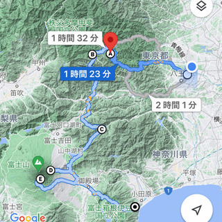 6月19日土曜日　奥多摩　道志　富士山　箱根　ツーリング