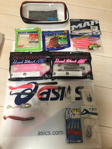 決まりました☆早い者勝ち☆初心者歓迎☆引退品☆サーフヒラメ、マゴチ、シーバスセット
