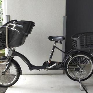 自転車20型 チャイルドシート カゴ付き