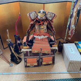 差し上げます！　五月人形　工芸品