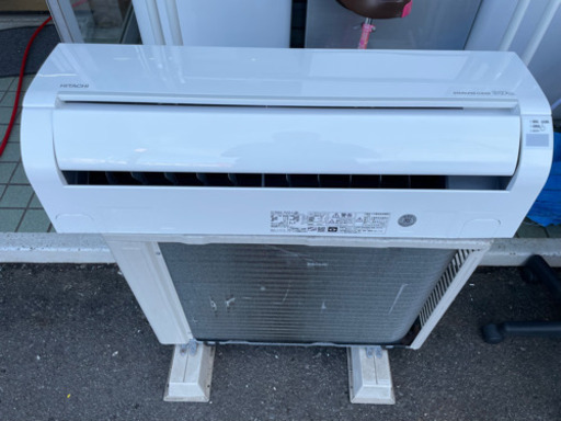 HITACHI ルームエアコン(2.2kw) 6畳用　標準取付工事込み　リサイクルショップ宮崎屋　21.６.15   y