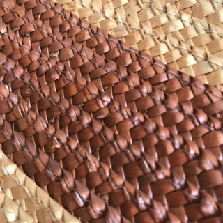 【お話し中です】大きなかごバック　マルシェバッグ　エコバッグ　お買い物に　旅行にの画像