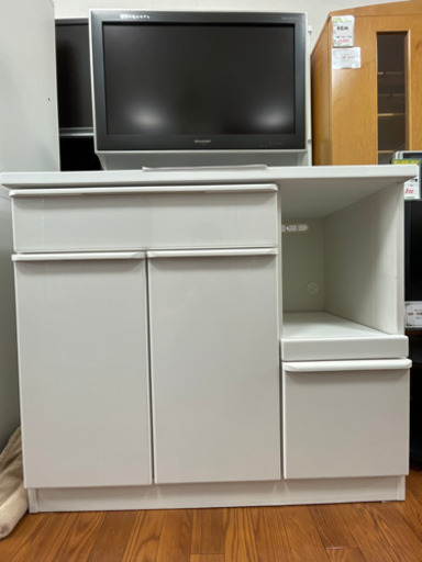 送料・設置込み　キッチンカウンター　レンジボード