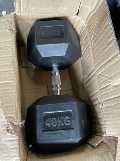 中古ラバーヘックス  ダンベル