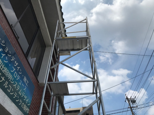 軽量アルミ足場6m