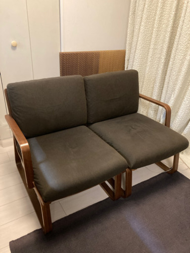 無印　リビング　ダイニング　ソファ　2人