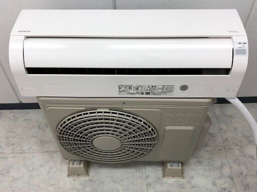 【10A・税込み】極美品 日立 エアコン(おもに10畳用) 白くまくん RAS-AJ28J 20年製【PayPay使えます】