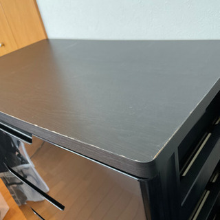 収納タンス　チェスト　5段　黒の画像
