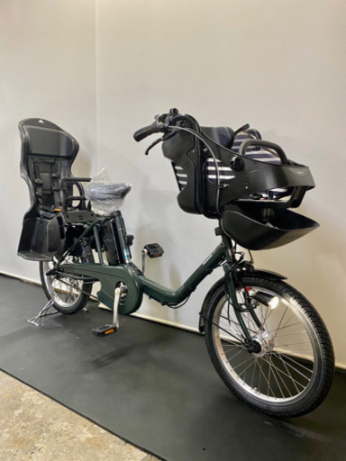 関東全域送料無料　保証付き　パナソニック　ギュットミニDX 20インチ 3人乗り 8.9ah 電動自転車