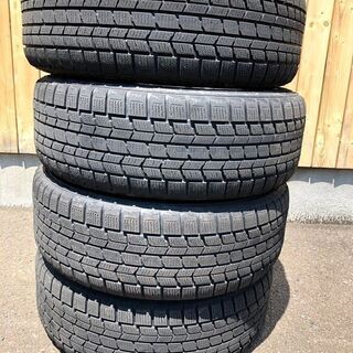 215/60R95Q　　Dunlop 2014年　4本 ホイール...