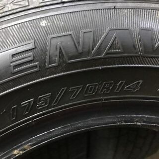 GOODYEAR ICENAVI 6 175/70R14 14インチ スタッドレス 4本 2020年製 バリ溝 カローラフィールダー カローラアクシオ等　(VTD422) クレジットカード QR決済可能の画像