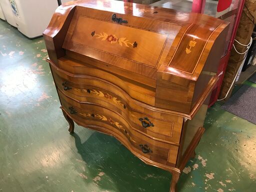 【愛品館八千代店】象嵌ライティングビューロー