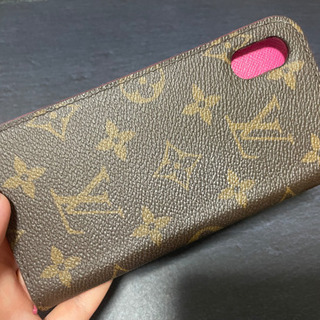 【再値下げしました】ルイヴィトン モノグラム スマホケース　iPhone 10/XS 箱ありの画像