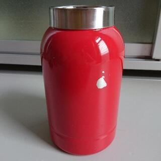 中古 水筒 直飲みボトル 赤の画像
