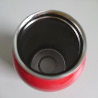 中古 水筒 直飲みボトル 赤の画像
