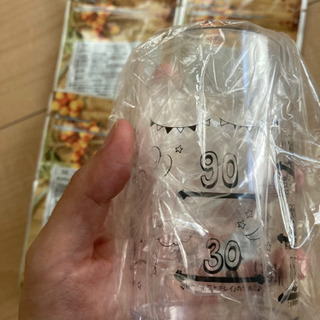 フィネス 黄酸豊潤サジー こつぶ　サプリ4袋　計量カップの画像