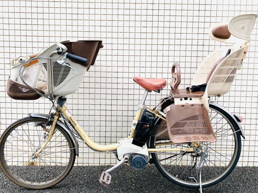 電動自転車 Panasonic Lithium vivi DX ホワイト　1⚫️ 電動自転車 Panasonic Lithium vivi ホワイト 8A 車・バイク・自転車