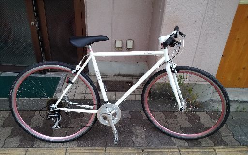 REUNION LILU[レユニオン リル]700c クロスバイク 8speed/ホワイト
