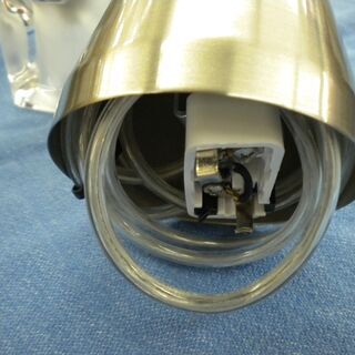 ペンダントライト ガラス製 キューブ型 ニトリ 照明器具 クリアー ミニサイズ 札幌 西岡店の画像