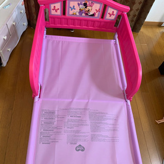 デルタ　トドラーサイズ　ミニーマウスベッド