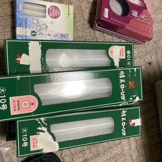 ローソクと線香