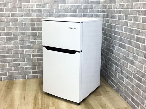 【ハッピー西葛西店】2ドア　93L　冷蔵庫　右開き　ハイセンス　2016年式　訳あり品　ID:58716