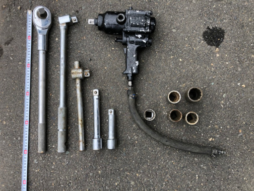 中型インパクト、ラチェット　KTC他セット　差込口19mm