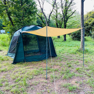 売り切れました💦コールマン　B.C.タープ360＋キャノピー　設...