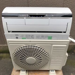【12A・税込み】日立 エアコン(おもに18畳用) 白くまくん ...