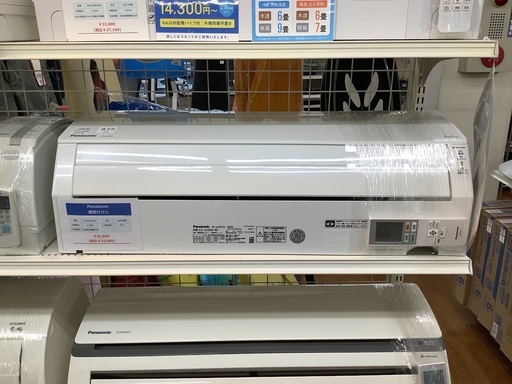 壁掛けエアコン Panasonic CS–J220D–W 2020年製