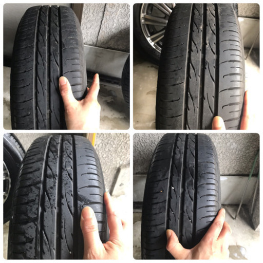 ダンロップ『エナセーブ』アルミ付中古美品