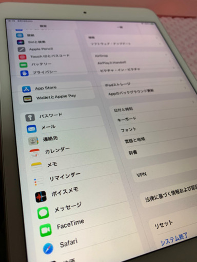 iPad mini5 ジャンク(タッチ可、画面点滅あり)