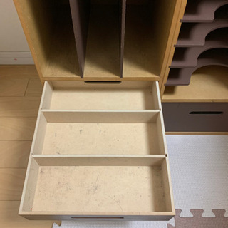 【値下げ】小学生にオススメ！『自分で収納ラック』の画像