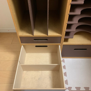 【値下げ】小学生にオススメ！『自分で収納ラック』の画像